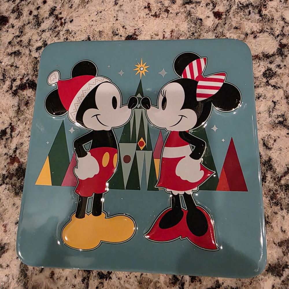 Disney Logo Display with Black Accents